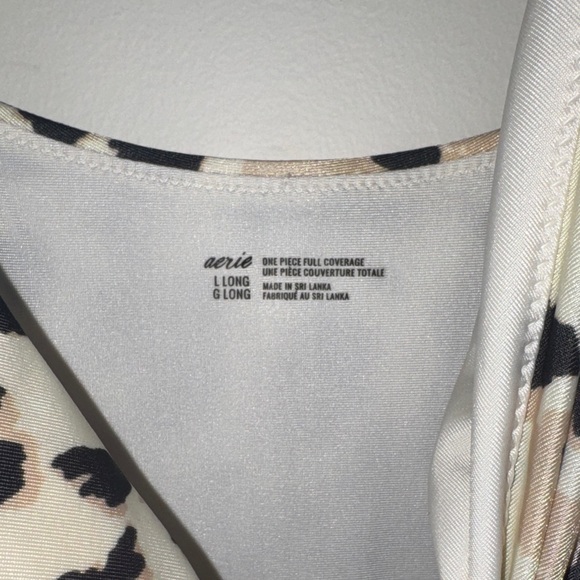 Aerie Animal Print One-Piece Swimsuit - Picture 3 of 5